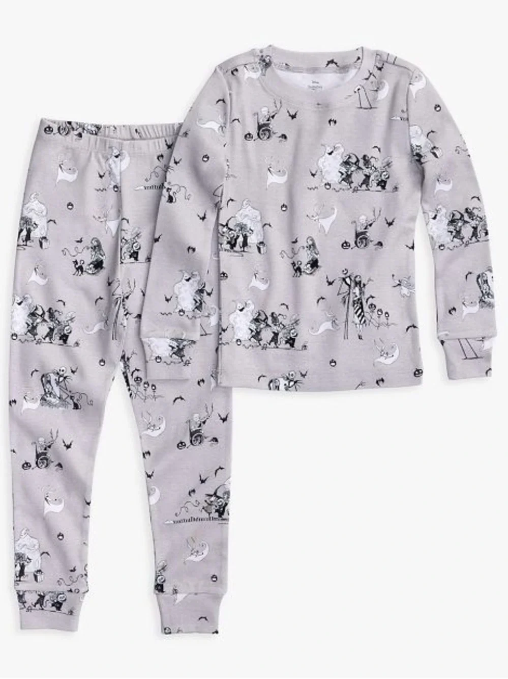 Pottery Barn Kids 100% Organic Cotton Toddler Nightmare Before Christmas Pajamas